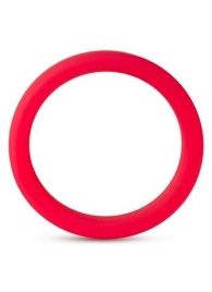 Красное эрекционное кольцо Silicone Go Pro Cock Ring - Blush Novelties - в Серпухове купить с доставкой