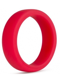 Красное эрекционное кольцо Silicone Go Pro Cock Ring - Blush Novelties - в Серпухове купить с доставкой