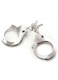 Металлические наручники Metal Handcuffs - Fifty Shades of Grey - купить с доставкой в Серпухове