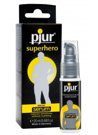 Сыворотка-пролонгатор pjur SUPERHERO Delay Serum - 20 мл. - Pjur - купить с доставкой в Серпухове