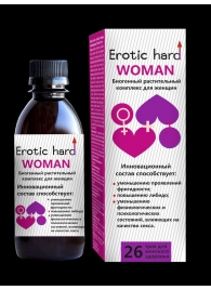 Женский биогенный концентрат для повышения либидо Erotic hard Woman - 250 мл. - Erotic Hard - купить с доставкой в Серпухове