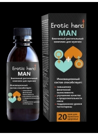 Мужской биогенный концентрат для усиления эрекции Erotic hard Man - 250 мл. - Erotic Hard - купить с доставкой в Серпухове