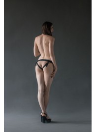 Черные трусики Better с анальной насадкой - 8 см. - Lola Games - купить с доставкой в Серпухове