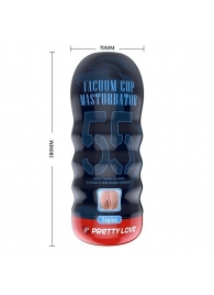 Мастурбатор-вагина Vacuum Cup Masturbator - Baile - в Серпухове купить с доставкой
