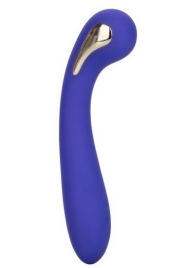 Фиолетовый вибромассажер с электростимуляцией Intimate Estim Petite G Wand - 19 см. - California Exotic Novelties - купить с доставкой в Серпухове