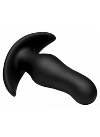 Черная анальная вибропробка Kinetic Thumping 7X Prostate Anal Plug - 13,3 см. - XR Brands