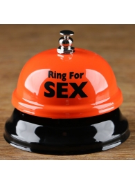 Настольный звонок RING FOR SEX - Сима-Ленд - купить с доставкой в Серпухове