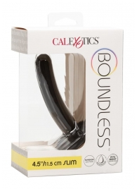 Черный анальный стимулятор Boundless 4.5” Slim Probe - 11,5 см. - California Exotic Novelties - купить с доставкой в Серпухове