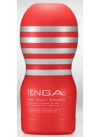 Мастурбатор TENGA Original Vacuum Cup - Tenga - в Серпухове купить с доставкой