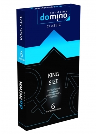 Презервативы увеличенного размера DOMINO Classic King size - 6 шт. - Domino - купить с доставкой в Серпухове