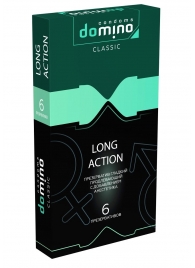 Презервативы с пролонгирующим эффектом DOMINO Classic Long action - 6 шт. - Domino - купить с доставкой в Серпухове