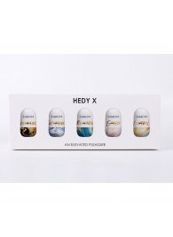 Набор из 5 мастурбаторов Hedy X5 Mixed - Svakom - в Серпухове купить с доставкой