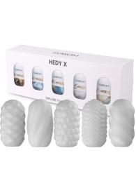 Набор из 5 мастурбаторов Hedy X5 Mixed - Svakom - в Серпухове купить с доставкой
