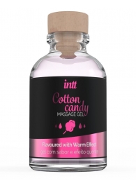 Массажный гель с согревающим эффектом Cotton Candy - 30 мл. - INTT - купить с доставкой в Серпухове