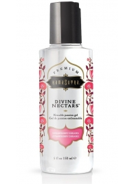 Гель-лубрикант на водной основе Divine Nectars Strawberry Dream с ароматом клубники - 150 мл. - Kama Sutra - купить с доставкой в Серпухове
