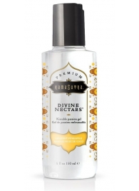 Гель-лубрикант на водной основе Divine Nectars Vanilla с ароматом ванили - 150 мл. - Kama Sutra - купить с доставкой в Серпухове
