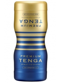 Мастурбатор TENGA Premium Dual Sensation Cup - Tenga - в Серпухове купить с доставкой