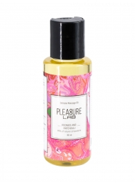 Массажное масло Pleasure Lab Delicate с ароматом пиона и пачули - 50 мл. - Pleasure Lab - купить с доставкой в Серпухове