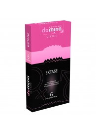 Презервативы с точками и рёбрышками DOMINO Classic Extase - 6 шт. - Domino - купить с доставкой в Серпухове