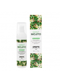 Разогревающее массажное масло с ароматом мохито Gourmet Mint Mojito - 50 мл. - Exsens - купить с доставкой в Серпухове