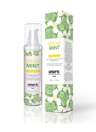 Разогревающее массажное масло Gourmet Spearmint Organic с органическими ингредиентами - 50 мл. - Exsens - купить с доставкой в Серпухове