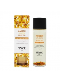Органическое массажное масло AMBER JOJOBA - 100 мл. - Exsens - купить с доставкой в Серпухове