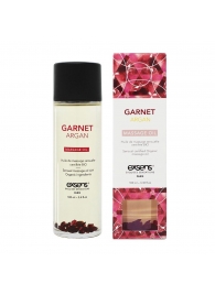 Органическое массажное масло GARNET ARGAN - 100 мл. - Exsens - купить с доставкой в Серпухове