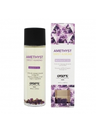 Органическое массажное масло AMETHYST SWEET ALMOND - 100 мл. - Exsens - купить с доставкой в Серпухове