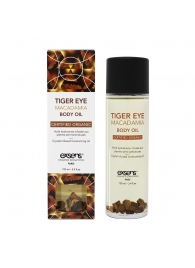 Органическое массажное масло TIGER EYE MACADAMIA - 100 мл. - Exsens - купить с доставкой в Серпухове