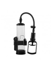 Прозрачная вакуумная помпа с вибрацией Vibrating Penis Pump - Dream Toys - в Серпухове купить с доставкой