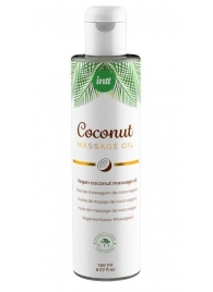 Массажное масло Vegan Coconut - 150 мл. - INTT - купить с доставкой в Серпухове