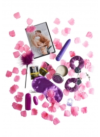 Эротический набор FANTASTIC PURPLE SEX TOY KIT - Toy Joy - купить с доставкой в Серпухове