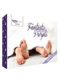 Эротический набор FANTASTIC PURPLE SEX TOY KIT - Toy Joy - купить с доставкой в Серпухове