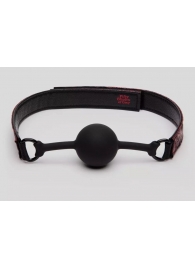 Кляп-шар на двусторонних ремешках Reversible Silicone Ball Gag - Fifty Shades of Grey - купить с доставкой в Серпухове