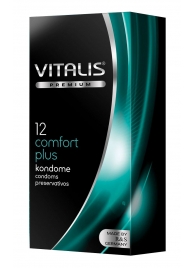 Контурные презервативы VITALIS PREMIUM comfort plus - 12 шт. - Vitalis - купить с доставкой в Серпухове