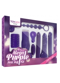 Эротический набор Toy Joy Mega Purple - Toy Joy - купить с доставкой в Серпухове