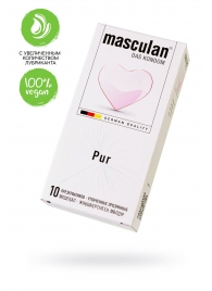 Супертонкие презервативы Masculan Pur - 10 шт. - Masculan - купить с доставкой в Серпухове