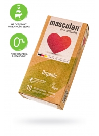 Экологически чистые презервативы Masculan Organic - 10 шт. - Masculan - купить с доставкой в Серпухове