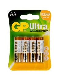 Батарейки алкалиновые GP Ultra Alkaline AA/LR6 - 4 шт. - Элементы питания - купить с доставкой в Серпухове