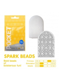 Карманный мастурбатор Spark Beads - Tenga - в Серпухове купить с доставкой