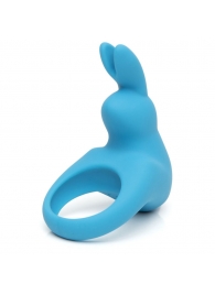 Голубое эрекционное виброкольцо Happy Rabbit Rechargeable Rabbit Cock Ring - Happy Rabbit - в Серпухове купить с доставкой