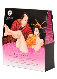 Соль для ванны Lovebath Dragon Fruit, превращающая воду в гель - 650 гр. - Shunga - купить с доставкой в Серпухове