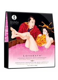 Соль для ванны Lovebath Dragon Fruit, превращающая воду в гель - 650 гр. - Shunga - купить с доставкой в Серпухове