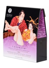 Соль для ванны Lovebath Sensual lotus, превращающая воду в гель - 650 гр. - Shunga - купить с доставкой в Серпухове