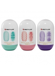 Набор из 18 мастурбаторов Take me for Fun - Baile - в Серпухове купить с доставкой