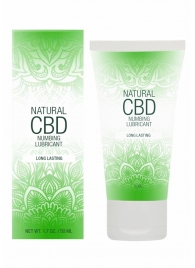 Лубрикант с пролонгирующим эффектом Natural CBD Numbing Lubricant - 50 мл. - Shots Media BV - купить с доставкой в Серпухове