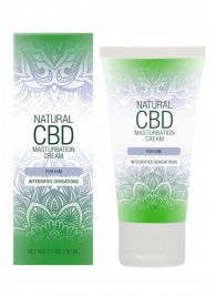 Крем для мастурбации для мужчин Natural CBD Masturbation Cream For Him - 50 мл. - Shots Media BV - купить с доставкой в Серпухове