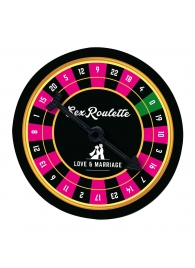 Настольная игра-рулетка Sex Roulette Love   Marriage - Tease&Please - купить с доставкой в Серпухове