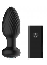 Черная анальная вибровтулка Nexus Tornado - 9,8 см. - Nexus Range