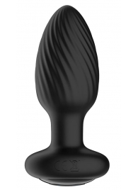 Черная анальная вибровтулка Nexus Tornado - 9,8 см. - Nexus Range